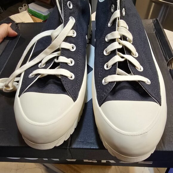 Converse Chuck Taylor All Star Lugged 2.0 High Dark Smoke Grey Size 10 Mens NEW - Picture 6 of 12